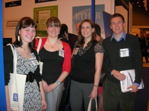 Stirling Publishing Students at the Fair