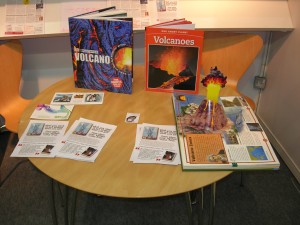 London Book Fair under the volcano