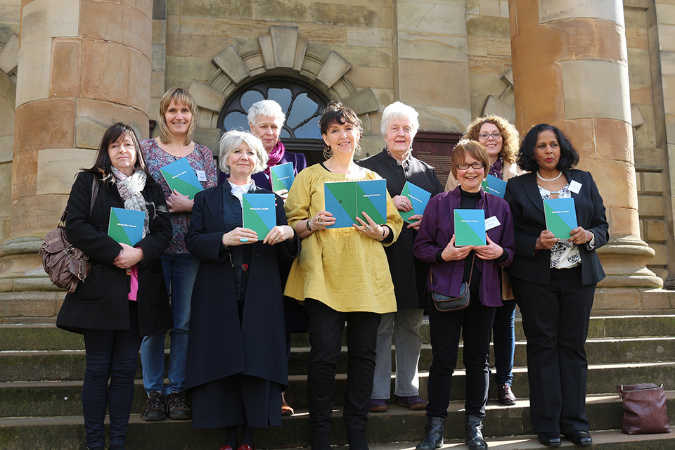 The authors of Mixing The Colours: women speaking about sectarianism